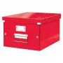 Leitz Click & Store WOW Caixa de arquivo de cartão vermelha 60440026