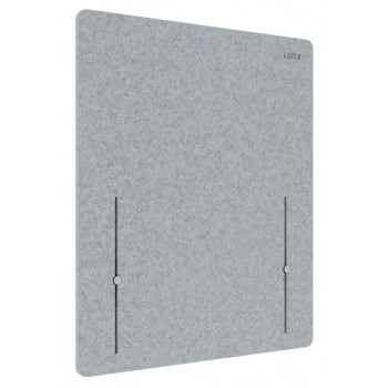 LEITZ Cosy Divisória de secretária 61220085, cinzento claro, 60 x 70 cm, feltro PET