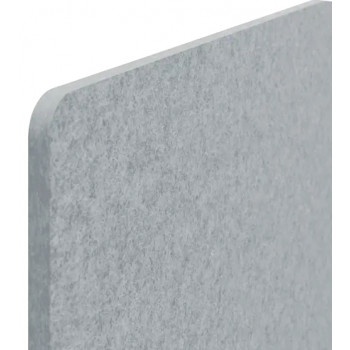 LEITZ Cosy Divisória de secretária 61220085, cinzento claro, 60 x 70 cm, feltro PET
