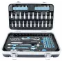 BRÜDER MANNESMANN QUANTOOL Q25003 conjunto de 116 peças de pontas de 1/4 de polegada com pontas de segurança