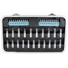 BRÜDER MANNESMANN QUANTOOL Q25003 conjunto de 116 peças de pontas de 1/4 de polegada com pontas de segurança