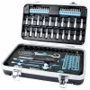 BRÜDER MANNESMANN QUANTOOL Q25003 conjunto de 116 peças de pontas de 1/4 de polegada com pontas de segurança