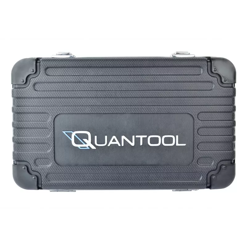 BRÜDER MANNESMANN QUANTOOL Q25003 conjunto de 116 peças de pontas de 1/4 de polegada com pontas de segurança