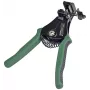 BRÜDER MANNESMANN alicate de descarnar automático, verde com mola de retorno, mandíbulas de aço SK5, 0,2-6,0 mm² (M10981)