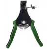 BRÜDER MANNESMANN alicate de descarnar automático, verde com mola de retorno, mandíbulas de aço SK5, 0,2-6,0 mm² (M10981)
