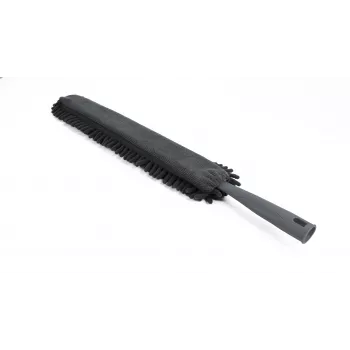 Haug Bürsten 8478 cabeça de espanador de plástico, cinzento, 10 cm de largura