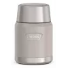 THERMOS ICON recipiente térmico bege 0,47 L recipiente isolado de aço inoxidável com colher dobrável 4120323047