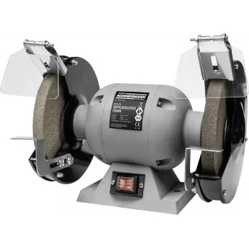 Brüder Mannesmann M 1225-200 Rebarbadora de bancada dupla 350 W 200 mm