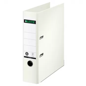 LEITZ Dossier de 180° A4 80 mm branco revestimento de papel integral 1007-00-01