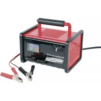 Brüder Mannesmann Carregador de bateria de oficina 6/12V, 2A/8A, bateria de chumbo (M12720)