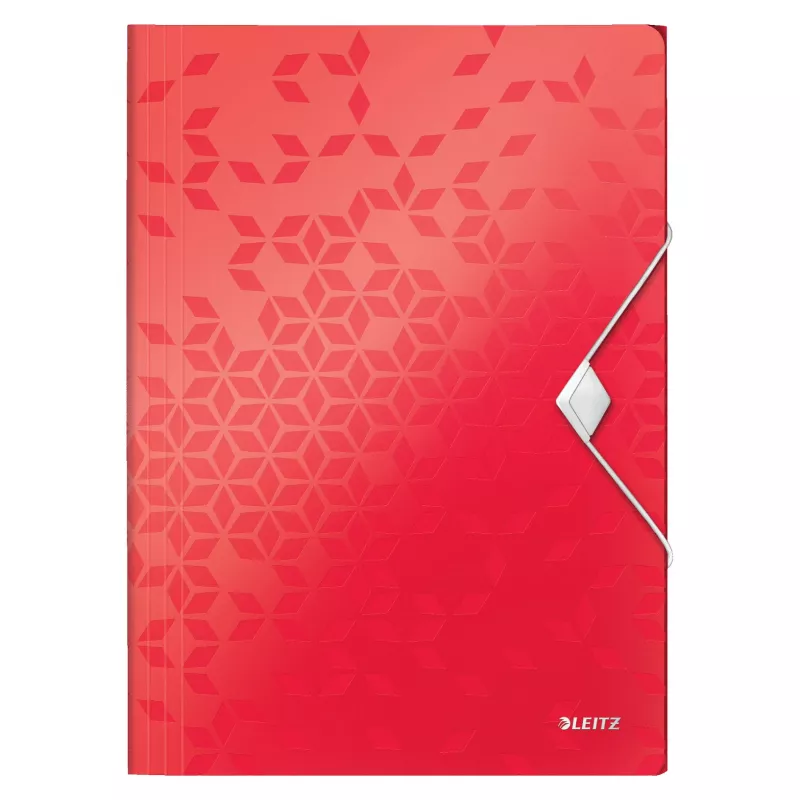 Leitz WOW A4 Livro de apresentação polipropileno vermelho formato vertical 40 bolsas 80 folhas 45990026