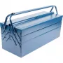BRÜDER MANNESMANN Caixa de ferramentas metálica, comprimento: 530 mm, gavetas extensíveis, pintada de azul, 6 compartimentos para ferramentas - 1 unid. (211-530)
