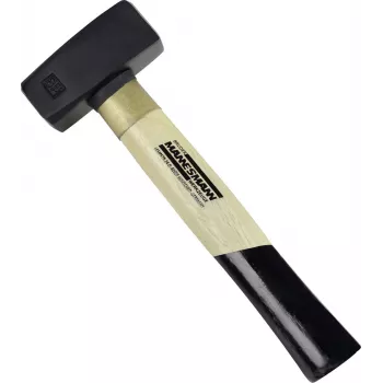 Brüder Mannesmann Marreta M 76520, 1000 g, cabo em fibra de vidro, preto/laranja