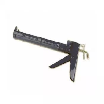 Brüder Mannesmann Pistola manual para cartuchos de 310 ml com fecho de aperto, azul/prateado