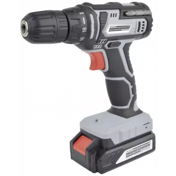 BRÜDER MANNESMANN M17680 Parafusadeira sem fio 20V com bateria de iões de lítio 1,3 Ah, 2 velocidades, 35 Nm, luz LED