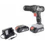 BRÜDER MANNESMANN M17690 Parafusadeira sem fio 20V com 2 baterias de iões de lítio 1,5 Ah, 35 Nm, 0-1500 rpm, bucha de aperto rápido, luz LED, Softgrip, mala