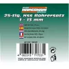 Brüder Mannesmann M54341 Jogo de brocas helicoidais HSS de 25 peças, 1-13 mm em mala metálica