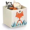Zeller Present 14478 Cesto de arrumação de brinquedos autónomo bege multicolor