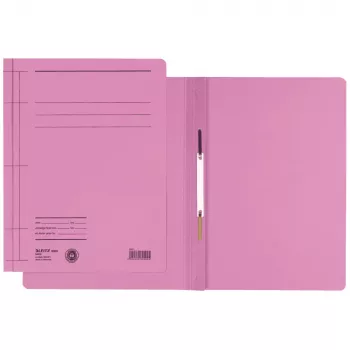 Pasta de arquivo LEITZ Rapid, DIN A4, cartão manila, rosa, 250 g/m², capacidade para 250 folhas, pack de 25 (3000-00-22)