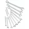 Conjunto de chaves combinadas BRÜDER MANNESMANN, 12 peças, aço cromo-vanádio, DIN 3113, 6-22 mm, cromadas (130-12 DIN)