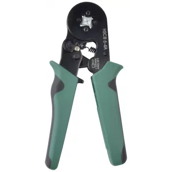Conjunto de alicates de cravar BRÜDER MANNESMANN, 3 peças: alicate de cravar 200 mm, alicate de corte diagonal para eletrónica 110 mm, alicate de descarnar automático 200 mm M10999