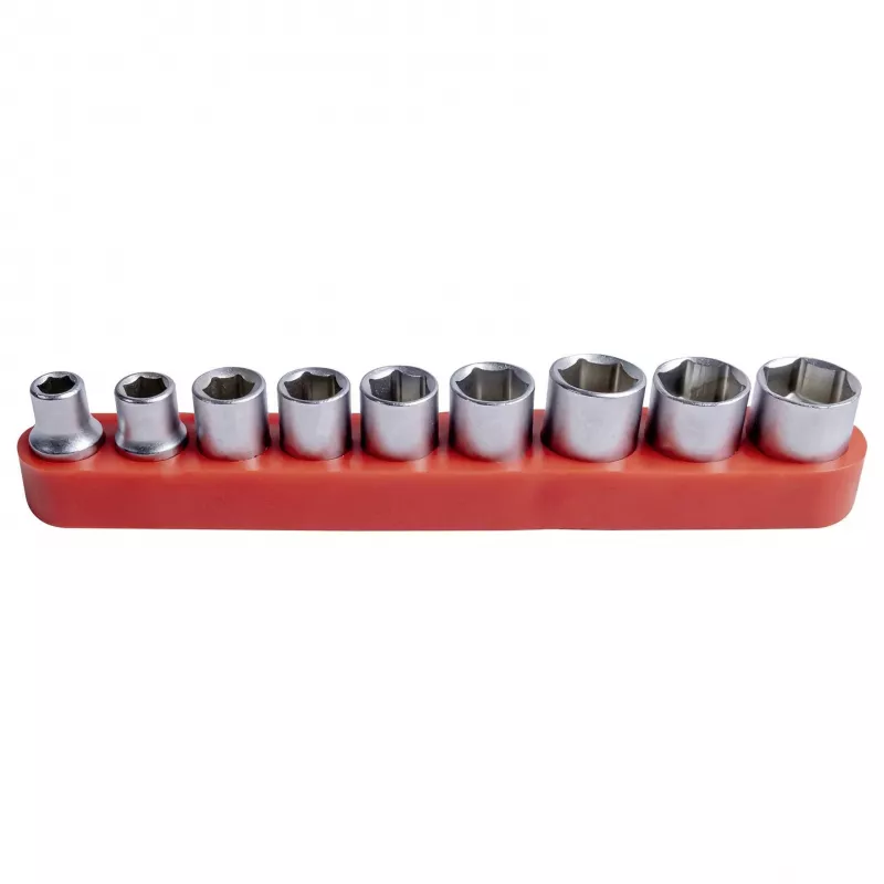 Conjunto de chaves de caixa e bits Brüder Mannesmann de 45 peças 1/4 polegadas M29044
