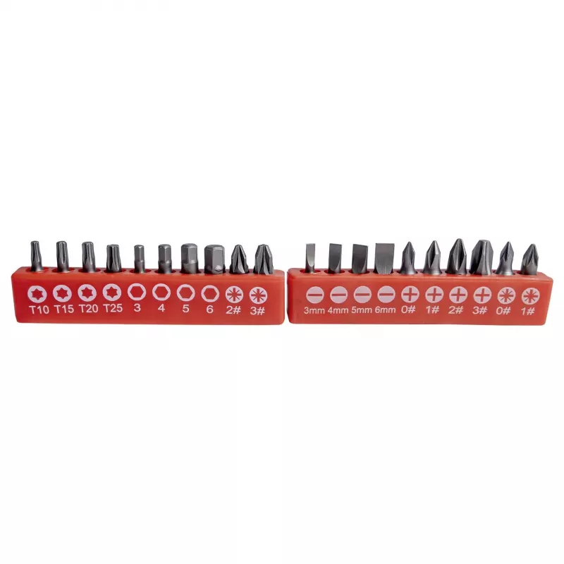 Conjunto de chaves de caixa e bits Brüder Mannesmann de 45 peças 1/4 polegadas M29044
