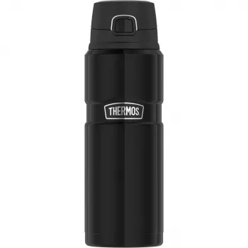 Garrafa térmica de vácuo THERMOS Stainless King 700 ml preta 4010233070