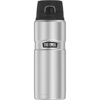 Garrafa térmica de vácuo THERMOS Stainless King 700 ml preta 4010233070