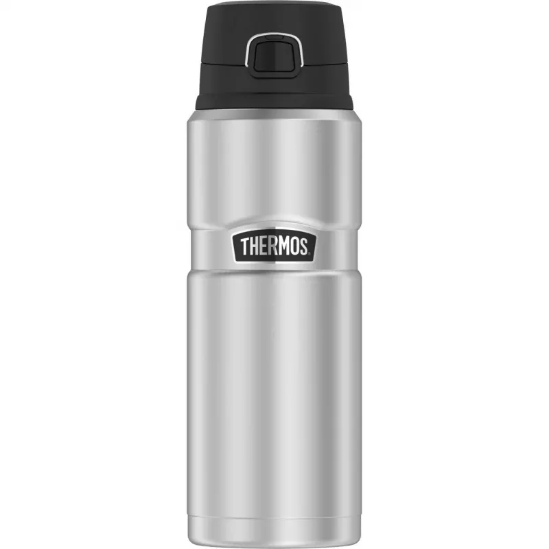Garrafa térmica de vácuo THERMOS Stainless King 700 ml preta 4010233070