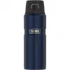 Garrafa térmica de vácuo THERMOS Stainless King 700 ml preta 4010233070