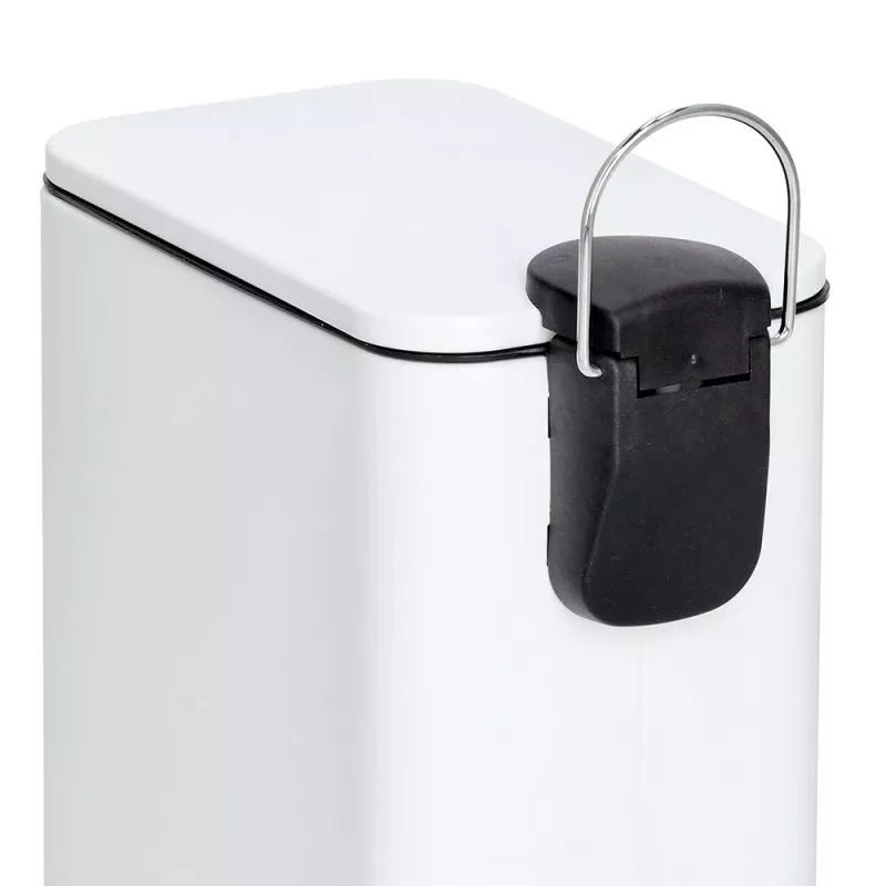 Zeller 18960 Caixote do lixo 5,0 L, branco