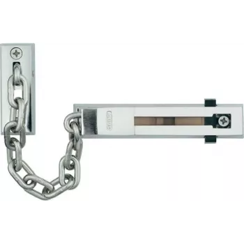 ABUS SK66 N SB Corrente de porta, niquelada, nível de segurança 3