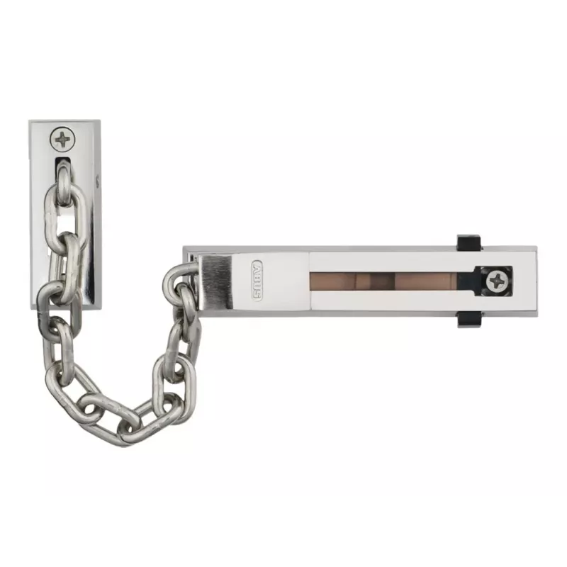 ABUS SK66 N SB Corrente de porta, niquelada, nível de segurança 3