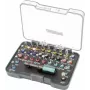 Brüder Mannesmann M29710 Conjunto de 32 peças de chave de fendas e bits com suporte magnético de troca rápida