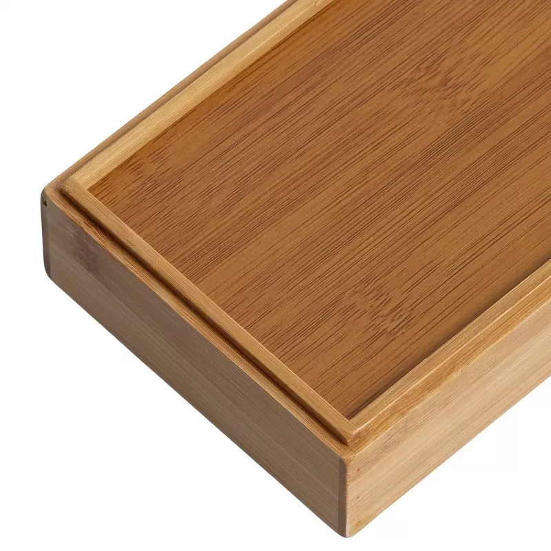 Zeller Natural Caixas organizadoras 17 x 12 x 12 cm (13319)