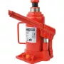 BRÜDER MANNESMANN Macaco hidráulico 10 t com válvula de sobrecarga, vermelho (M00710)