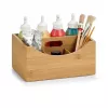 Caixa de armazenamento Zeller Natural 25 x 18 x 12 cm bambu 13336