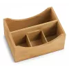 Caixa de armazenamento Zeller Natural 25 x 18 x 12 cm bambu 13336