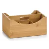 Caixa de armazenamento Zeller Natural 25 x 18 x 12 cm bambu 13336