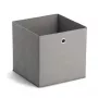 Zeller 14110 Caixa de arrumação em não tecido, 30 L, 32 x 32 x 32 cm, cinzento
