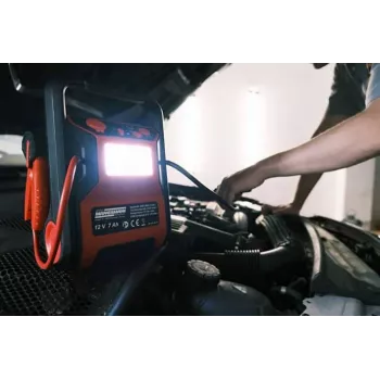 Arrancador multifunções com compressor de ar Brüder Mannesmann M01771