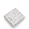 Caixa de armazenamento Zeller Dots com bolinhas brancas 33,5 x 33 x 32 cm 14476