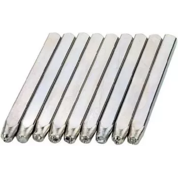 Conjunto de carimbos numéricos Brüder Mannesmann 9 peças 3 mm (243-Z-3MM)