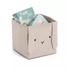 Caixa de armazenamento Zeller Rabbit bege 28 x 28 x 28 cm (14492)