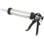 Pistola manual para cartuchos Brüder Mannesmann 482-100 para cartuchos de 310 ml, estrutura esquelética, vermelho/preto