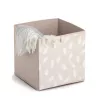 Caixa de armazenamento Zeller Pampasgras bege 32 x 32 x 32 cm 14538