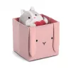 Caixa de armazenamento Zeller Hase rosa antigo 28 x 28 x 28 cm 14493