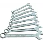 Conjunto de chaves de caixa e forqueta Brüder Mannesmann 8 peças DIN 3113, aço cromo-vanádio, 6-13 mm 130-08 DIN