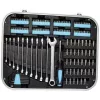 BRÜDER MANNESMANN QUANTOOL Q25101 conjunto de ferramentas de 233 peças em mala de plástico moldado por sopro